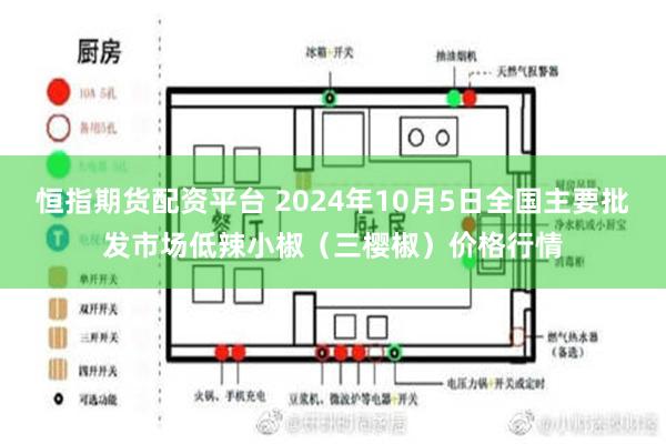 恒指期货配资平台 2024年10月5日全国主要批发市场低辣小椒（三樱椒）价格行情