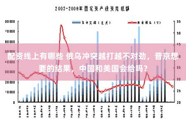 配资线上有哪些 俄乌冲突越打越不对劲，普京想要的结果，中国和美国会给吗？